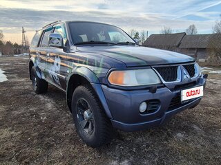 2006 Mitsubishi Pajero Sport I Рестайлинг, синий, 950000 рублей, вид 3