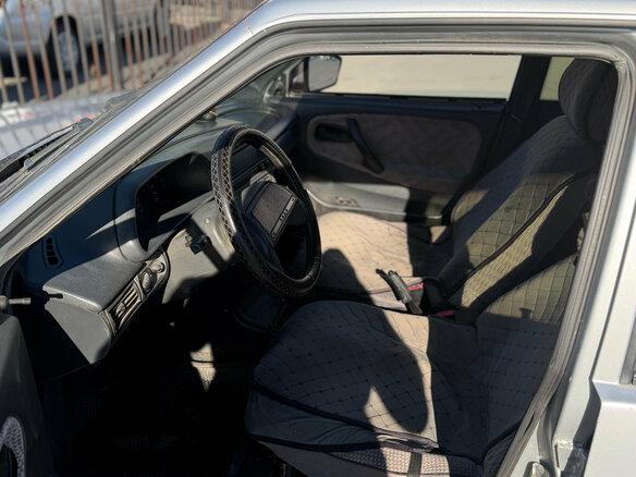 2007 Lada (ВАЗ) 2114, серебристый - вид 2