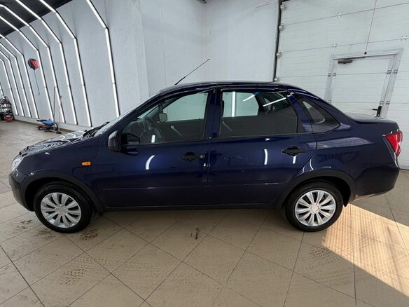 2012 Lada (ВАЗ) Granta I, синий, 279000 рублей - вид 7