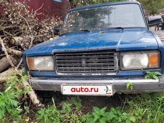 2009 Lada (ВАЗ) 2107, синий, 45000 рублей, вид 1