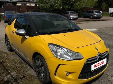 2010 Citroen DS3 I, жёлтый, 660000 рублей, вид 3