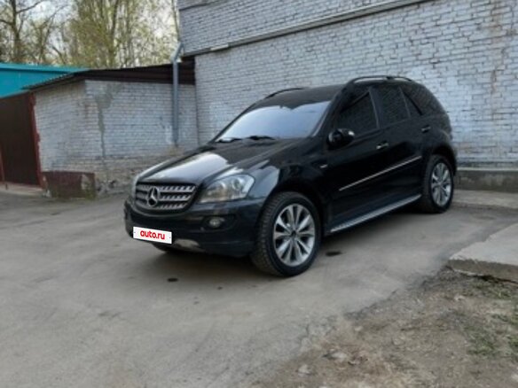 2008 Mercedes-Benz M-Класс 350 II (W164), чёрный, 1280000 рублей