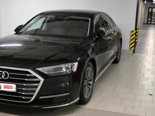 2020 Audi A8 Long 55 TFSI IV (D5), чёрный, 4250000 рублей, вид 5