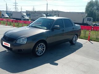 2018 Lada (ВАЗ) Priora I Рестайлинг, коричневый, 650000 рублей, вид 1