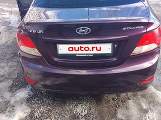 2013 Hyundai Solaris I, фиолетовый, 779000 рублей, вид 2