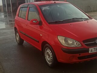 2006 Hyundai Getz I Рестайлинг, красный, 420000 рублей, вид 3