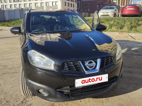 2013 Nissan Qashqai I Рестайлинг, чёрный, 900000 рублей, вид 3