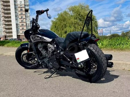 2022 Indian Scout, чёрный, 1144756 рублей, вид 3