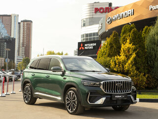 2025 Geely Monjaro (Xingyue L) I Рестайлинг 2 (China Market), зелёный, 3878000 рублей, вид 2