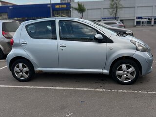 2006 Toyota Aygo I, голубой, 369000 рублей, вид 4