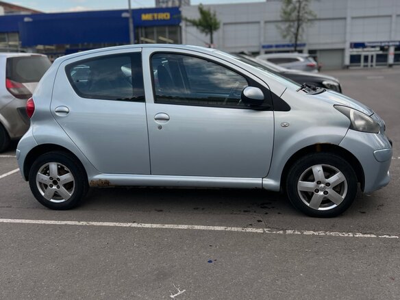 2006 Toyota Aygo I, голубой - вид 3