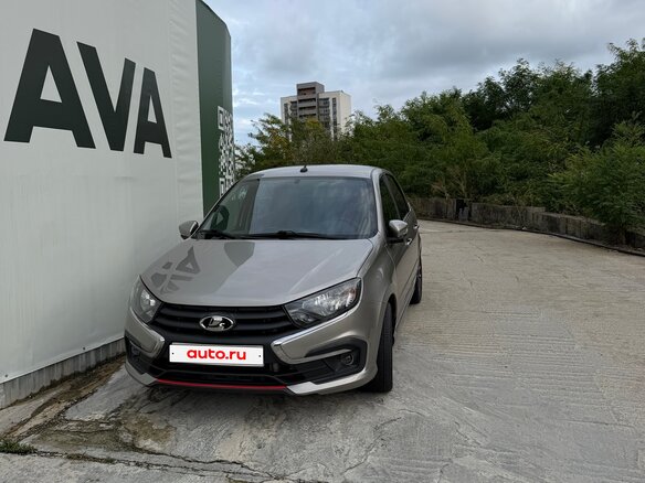2021 Lada (ВАЗ) Granta Drive Active I Рестайлинг, коричневый, 920000 рублей - вид 3
