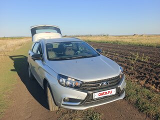 2021 Lada (ВАЗ) Vesta SW I, серый, 1600000 рублей, вид 2