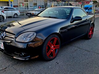 1998 Mercedes-Benz SLK-Класс 230 I (R170), чёрный, 1030000 рублей, вид 1