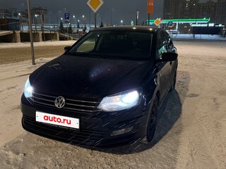 2018 Volkswagen Polo V Рестайлинг, чёрный, 1100000 рублей, вид 1