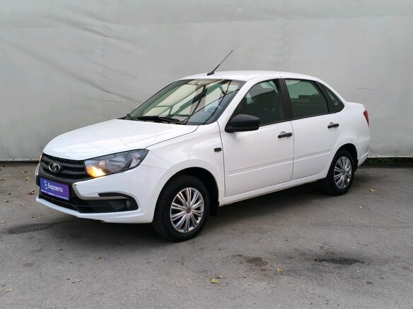 2019 Lada (ВАЗ) Granta I Рестайлинг, белый, 581000 рублей