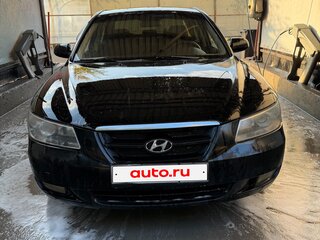 2007 Hyundai Sonata V (NF), чёрный, 450000 рублей, вид 2