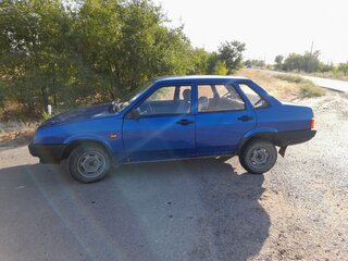 2000 Lada (ВАЗ) 21099, синий, 80000 рублей, вид 4