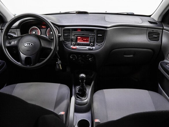 2011 Kia Rio II Рестайлинг, чёрный, 540000 рублей - вид 15