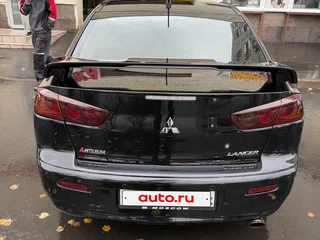 2007 Mitsubishi Lancer X, чёрный, 699000 рублей, вид 4