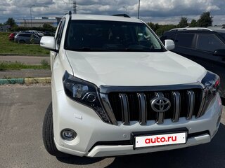 2016 Toyota Land Cruiser Prado 150 Series Рестайлинг 1, белый, 3650000 рублей, вид 2