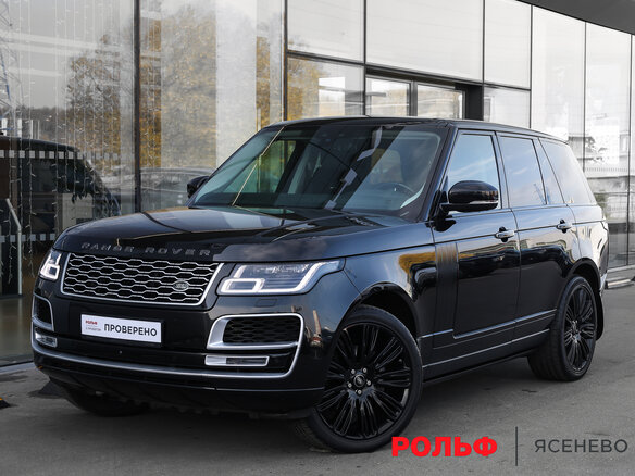 2018 Land Rover Range Rover IV Рестайлинг, чёрный, 7790000 рублей