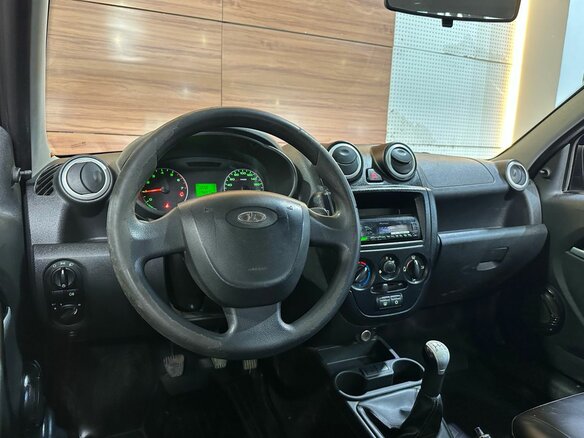 2017 Lada (ВАЗ) Granta I, серый, 425000 рублей - вид 6