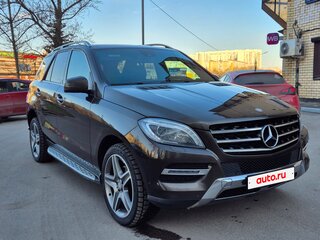 2014 Mercedes-Benz M-Класс 350 CDI III (W166), коричневый, 2850000 рублей, вид 4