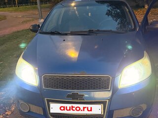 2009 Chevrolet Aveo I Рестайлинг, синий, 348000 рублей, вид 1