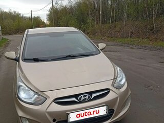2011 Hyundai Solaris I, бежевый, 555555 рублей, вид 1