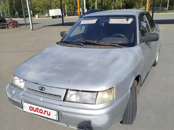 2004 Lada (ВАЗ) 2110, серебристый, 120000 рублей
