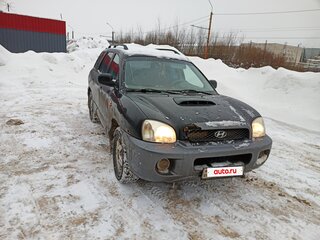 2001 Hyundai Santa Fe I, чёрный, 350000 рублей, вид 2