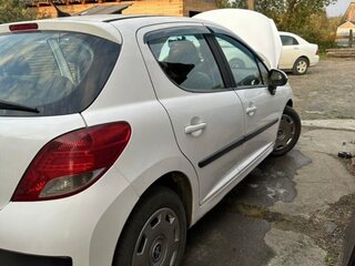 2010 Peugeot 207 I Рестайлинг, белый, 350000 рублей, вид 4