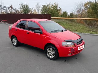 2004 Chevrolet Aveo I, красный, 270000 рублей, вид 4