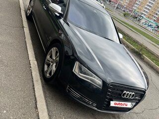 2011 Audi A8 Long III (D4), чёрный, 1800000 рублей, вид 2