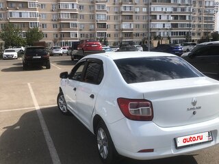 2019 Renault Logan II Рестайлинг, белый, 620000 рублей, вид 4