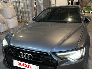 2019 Audi A6 45 TDI V (C8), серебристый, 3950000 рублей, вид 2