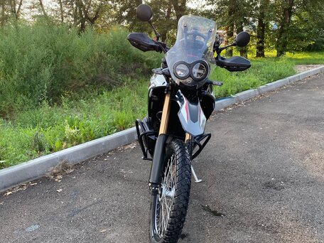 2020 Honda CRF 250L Rally, чёрный, 600000 рублей, вид 2