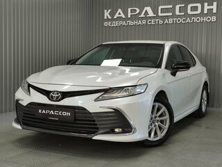 2021 Toyota Camry VIII (XV70) Рестайлинг, белый, 1799000 рублей, вид 1