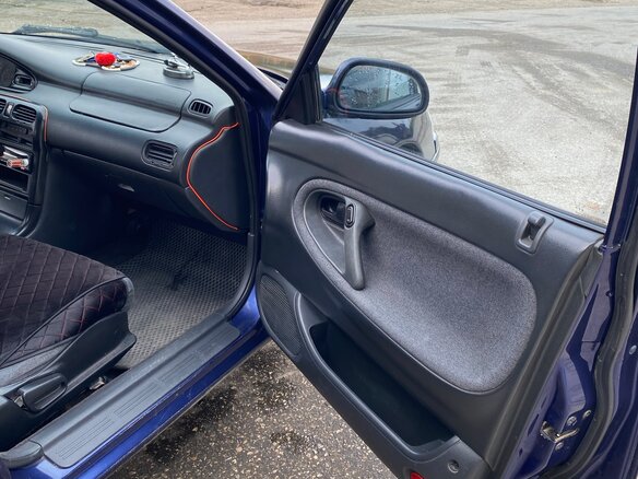 1995 Mazda 626 IV (GE), синий, 320000 рублей - вид 26