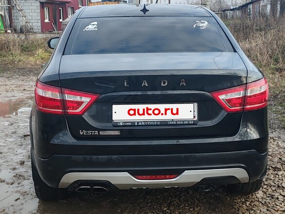 2019 Lada (ВАЗ) Vesta Cross I, чёрный, 740000 рублей - вид 2