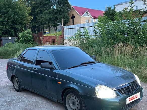 2010 Lada (ВАЗ) Priora I, зелёный, 130000 рублей - вид 1