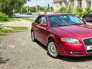 2006 Audi A4 III (B7), красный, 720000 рублей, вид 2