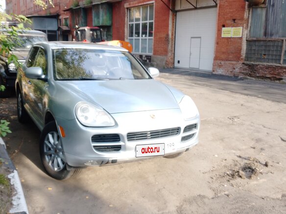 2004 Porsche Cayenne I (955), серебристый, 1000000 рублей - вид 1