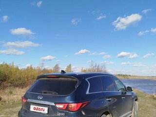 2018 Infiniti QX60 I Рестайлинг, синий, 3200000 рублей, вид 2