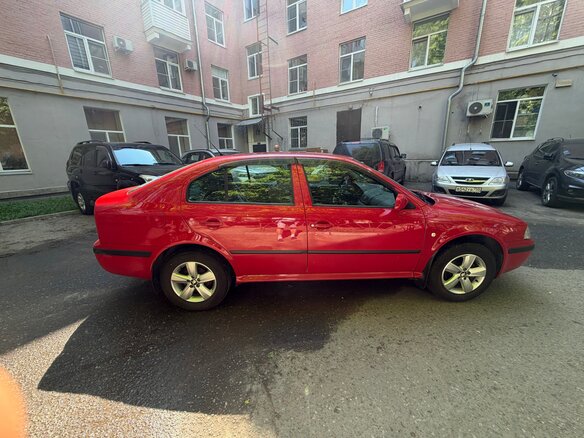 2006 Skoda Octavia I (A4) Рестайлинг, красный - вид 7