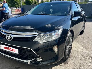 2016 Toyota Camry VII (XV50) Рестайлинг, чёрный, 1800000 рублей, вид 3