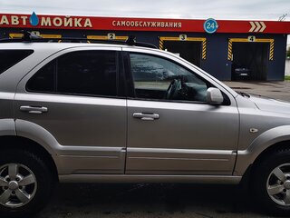 2009 Kia Sorento I Рестайлинг, серебристый, 700000 рублей, вид 2