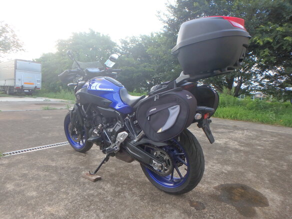 2017 Yamaha MT-07 (FZ-07), синий, 720000 рублей - вид 7