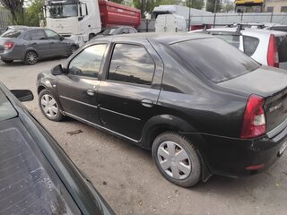 2010 Renault Logan I Рестайлинг, чёрный, 210000 рублей, вид 4